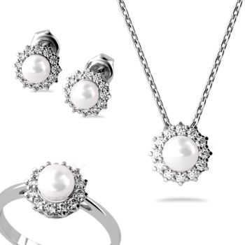 Kolekce LUXURY PEARL - souprava CABRHA diamonds