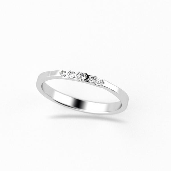 Kolekce SIMPLY ELEGANT - prsten CABRHA diamonds CARLINE