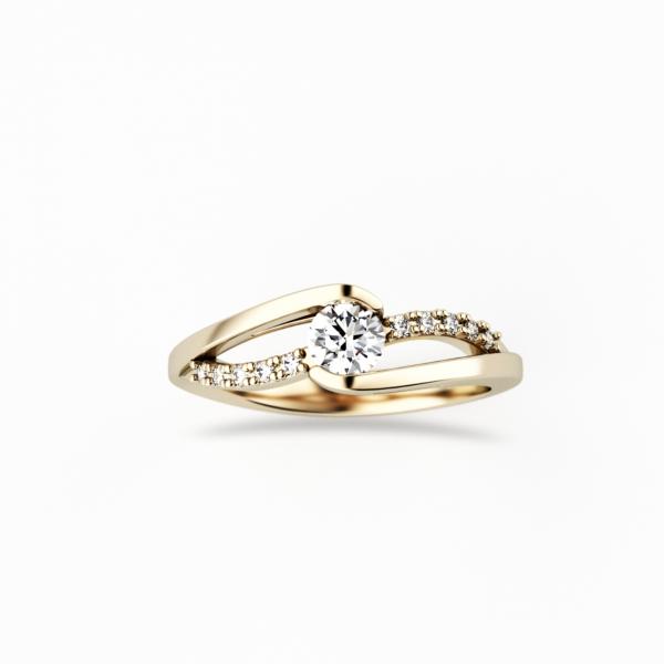 Kolekce SIMPLY ELEGANT - prsten CABRHA diamonds HIGH EXPECTATIONS SIGNUM