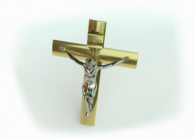 Kolekce EXTRAVAGANT - přívěsek kříž CABRHA diamonds JESUS
