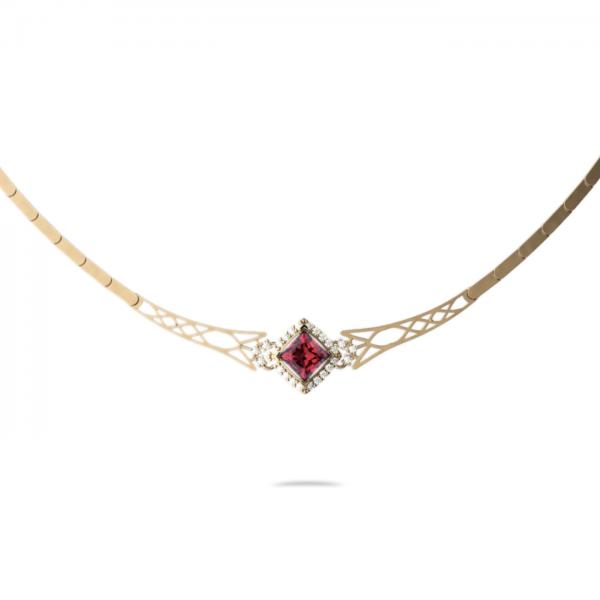 Kolekce HER MAJESTY - náhrdelník CABRHA diamonds THERESIA