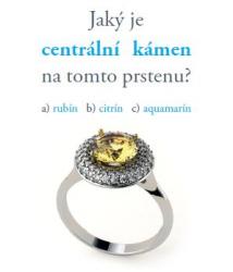 Diamantový prsten s citrínem Charlotte I z kolekce LADY SHINE