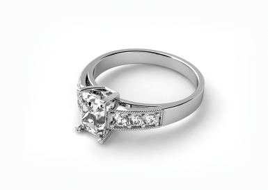 Kolekce ELEGANT CUBE - prsten CABRHA diamonds ATALYA