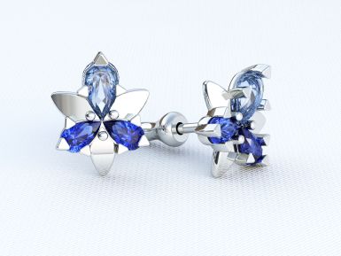 Kolekce FLORA PARADISE - prsten CABRHA diamonds LITTLE STAR