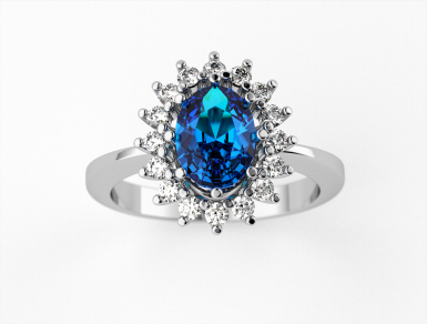Kolekce MONARCHY - prsten CABRHA diamonds DIANA
