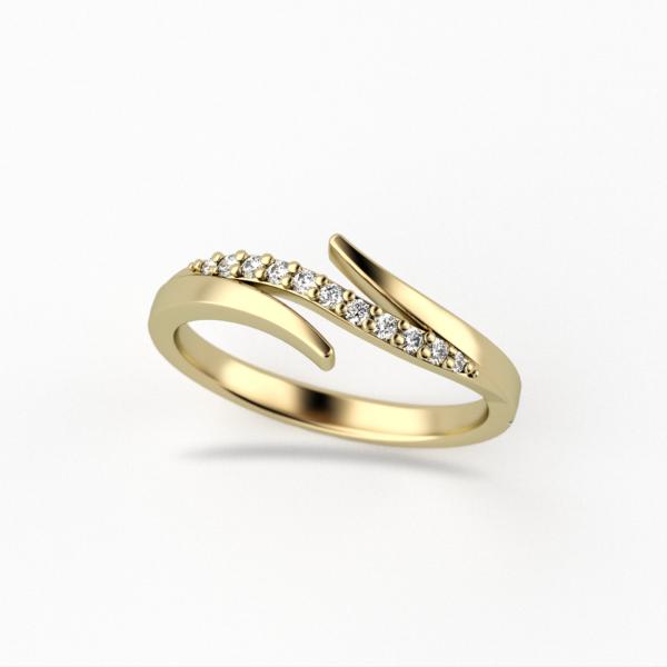 Kolekce SIMPLY ELEGANT - prsten CABRHA diamonds VALLA