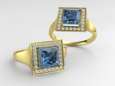 Kolekce TOP CLASS - prsten CABRHA diamonds FARAO