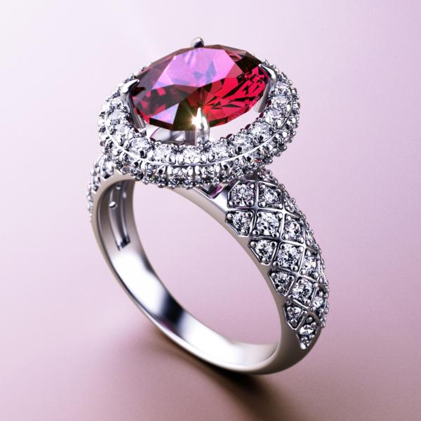 Kolekce LADY SHINE - prsten CABRHA diamonds SECRET FIRE