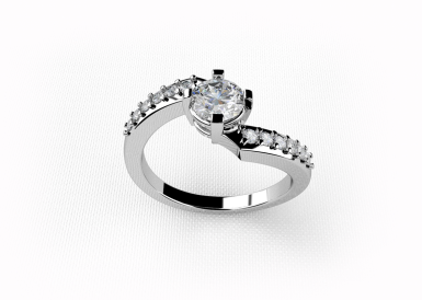 Kolekce SPECIAL DAY - zásnubní prsten CABRHA diamonds MONA